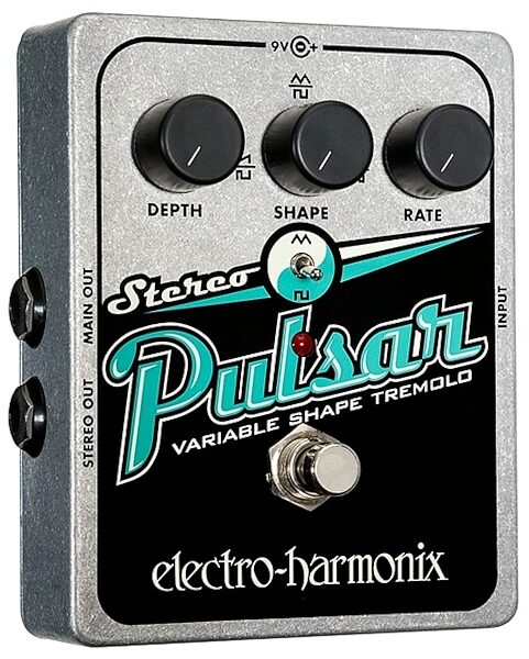 Electro-Harmonix Stereo Pulsar Tremolo Pedal, New, Main