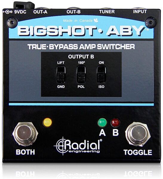 Radial Big Shot ABY True Bypass Switcher, New, Main