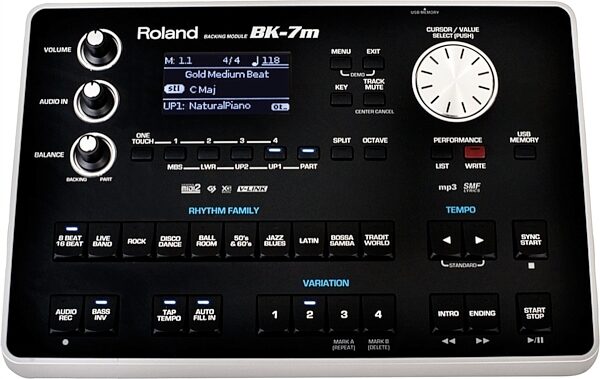 Roland BK-7m Backing Module, Front