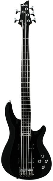 Schecter Omen-5 5-String Electric Bass, Black