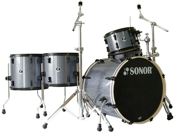 Sonor Special Edition Rock22 5-Piece Drum Shell Kit, Black Galaxy
