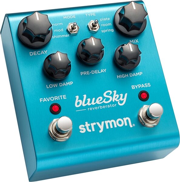 Strymon blueSky Reverberator Pedal, Action Position Back