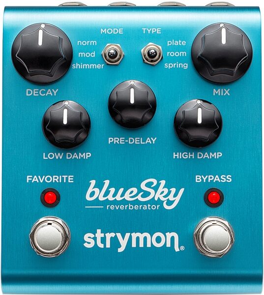 Strymon blueSky Reverberator Pedal, Action Position Back