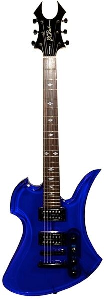 BC Rich Ice Series Mockingbird Electric Guitar, Blue Acrylic