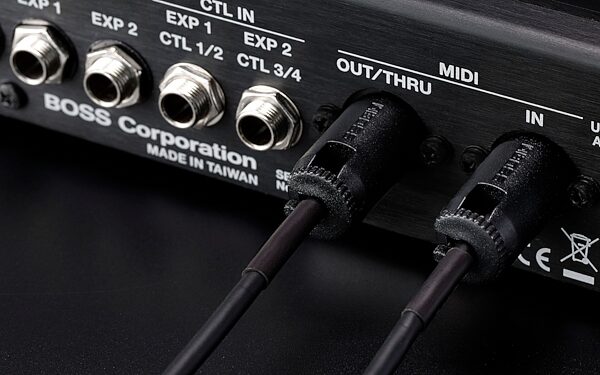 Boss PB-1 Multi Directional MIDI Cable, 2&#039;, Action Position Front