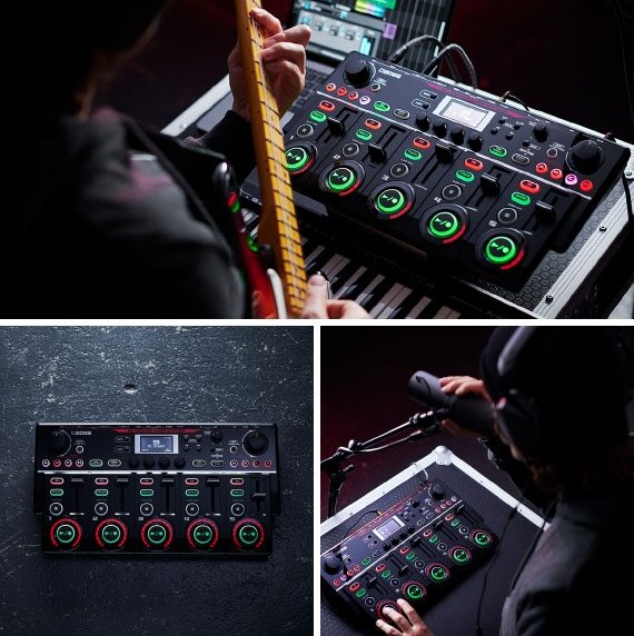 Boss RC-505 Loop Station Tabletop Looper, In Use