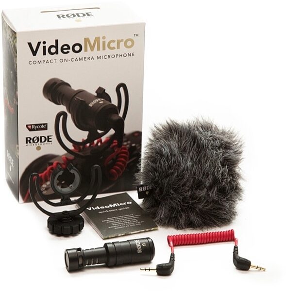 Rode VideoMicro Compact Camera Microphone, Main