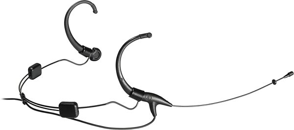 Audio-Technica ATW-3211/892 Fourth-Generation 3000 Series Wireless Headset Microphone System, Action Position Back
