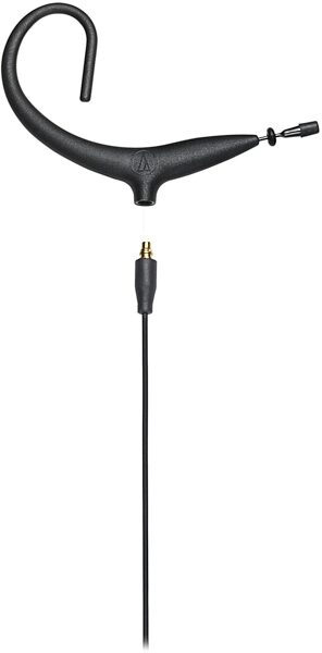 Audio-Technica BP893x-cW Omnidirectional Condenser Headworn Microphone, Black, BP893xcW, USED, Warehouse Resealed, Black