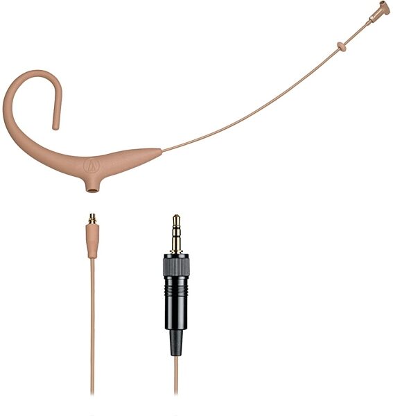Audio-Technica BP894x-cLM3 Cardioid Condenser Headworn Microphone, Beige, BP894xcLM3-TH, Main