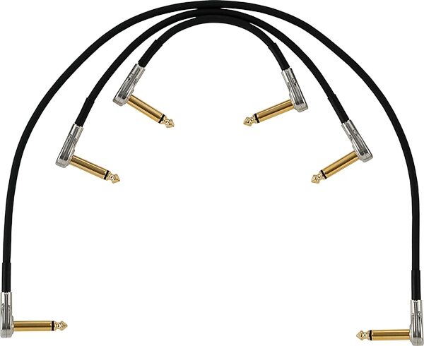 Boss BPC Space Saving Pancake Cable, 4 inch, 3 Pack, Action Position Front