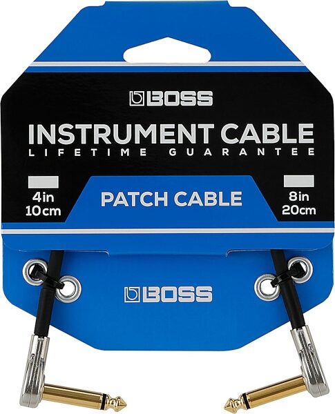 Boss BPC Space Saving Pancake Cable, 8 inch, Action Position Front