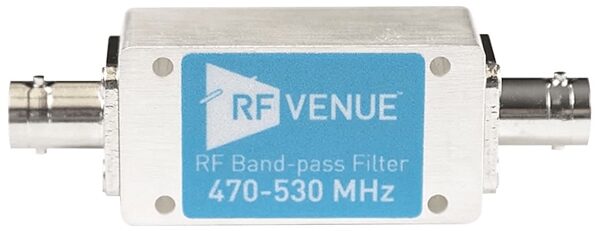 RF Venue Band-Pass Filter, 470-530 MHz, Main