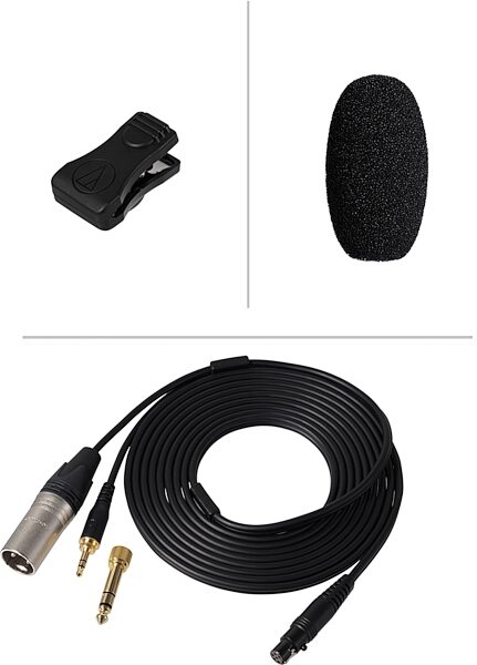 Audio-Technica BPHS2C Broadcast Stereo Headset with Cardioid Condenser Microphone, With XLR and TRS connectors, Action Position Back