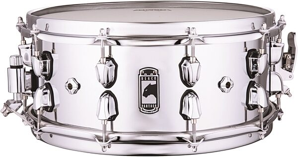 Mapex Black Panther Cyrus Steel Snare Drum, 14x6&quot;, Action Position Back