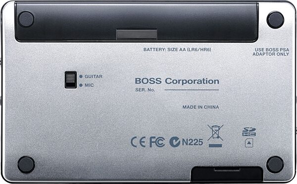 Boss Micro BR BR-80 Digital Recorder, New, Bottom