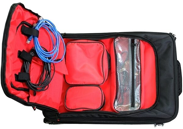 Odyssey BRLCONTROLW Redline Control DJ Gear Bag, In Use 2