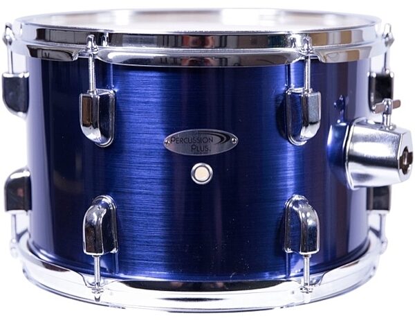 Percussion Plus Complete Drum Kit, 5-Piece, Brushed Blue