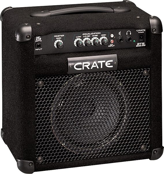 Crate BT15 Bass Combo Amplifier (15 Watts, 1x8 in.), Main