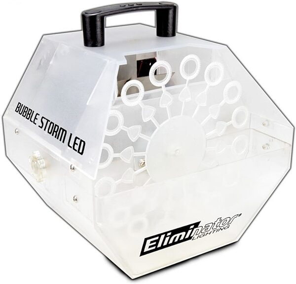 Eliminator Lighting Bubble Storm LED Bubble Machine, Fixture Front