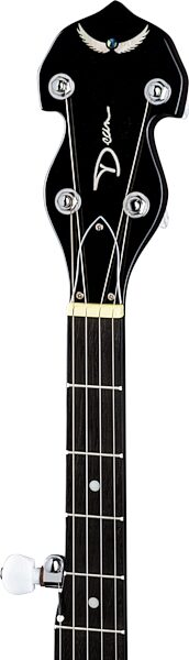 Dean Backwoods 2 Pro Acoustic-Electric Banjo, Detail Headstock