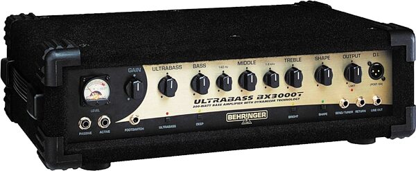 Behringer BX3000T Ultrabass Bass Amplifier Head (300 Watts), Main
