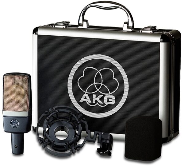 AKG C214 Large-Diaphragm Condenser Microphone, New, Package