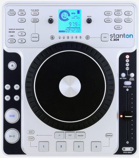 Stanton C304 Single Loading CD Player with DSP, Main