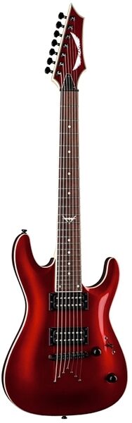 Dean Custom 750X Electric Guitar, 7-String, Metallic Red