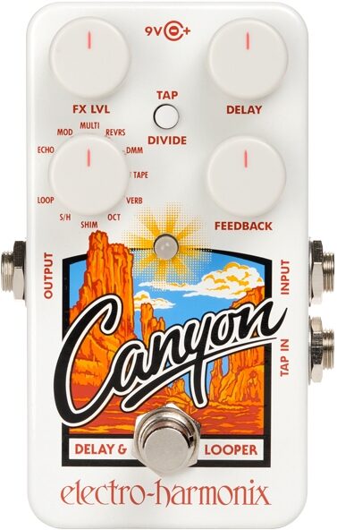 Electro-Harmonix Canyon Delay and Looper Pedal, New, Main