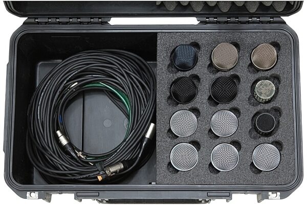 SKB 3i-2011-MC12 iSeries Waterproof 12-Microphone Hardshell Case, New, View 1