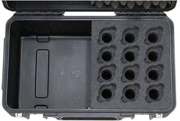 SKB 3i-2011-MC12 iSeries Waterproof 12-Microphone Hardshell Case, New, View 3