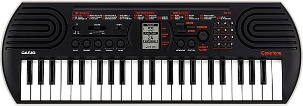 Casio SA-81 Compact Portable Keyboard, New, Action Position Back