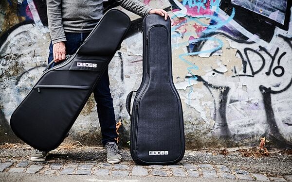 Boss CB-EG20 Premium Electric Guitar Gig Bag, New, Action Position Back