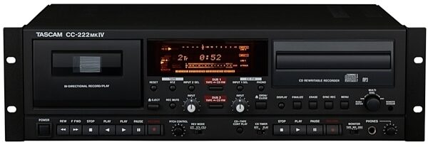 TASCAM CC-222MKIV CD Recorder and Cassette Player, Main