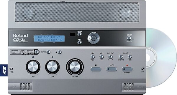 Roland CD-2e SD and CD Recorder, Main