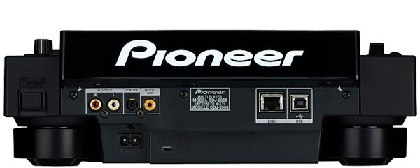 Pioneer CDJ-2000 Professional CD/MP3 Player, Rear