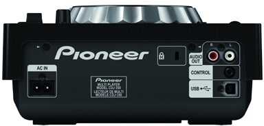 Pioneer CDJ-350 Pro CD/MP3 Player, Rear