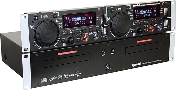 Gemini CDMP2600 Professional Dual DJ CD/MP3 Player, Right Side