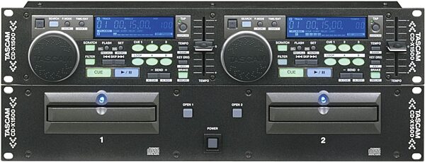 TASCAM CDX1500 Pro Dual CD Player, Main