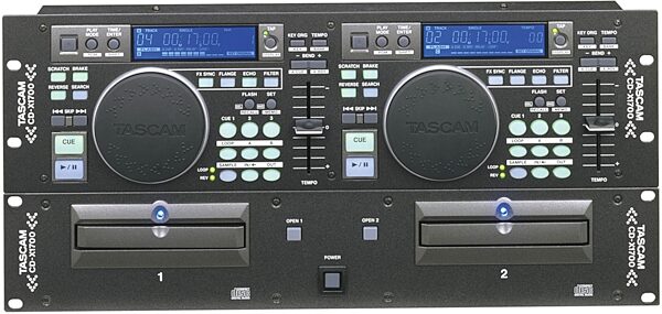 TASCAM CDX1700 Pro Dual CD Player, Main