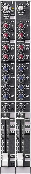 Mackie CFX20 Compact Mixer with Effects (20x4x1), Channel Strip