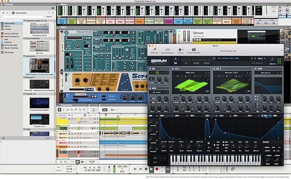 Propellerhead Reason 9.5 Essentials Recording Software, VST