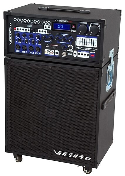 VocoPro CHAMPION-REC Portable PA System with Digital Recorder, Right