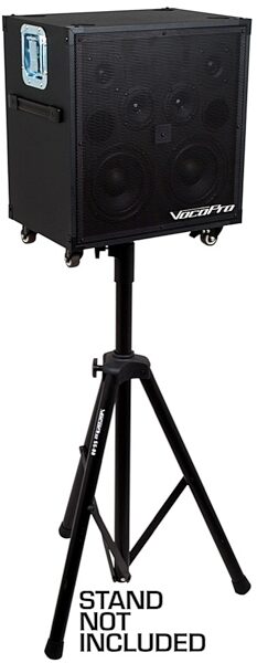 VocoPro CHAMPION-REC Portable PA System with Digital Recorder, Stood