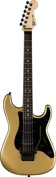 Charvel Pro-Mod So-Cal Style 1 HSS FR Electric Guitar, Pharaoh&#039;s Gold, Open Box (Very Good), Action Position Back