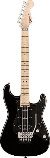Charvel Pro-Mod So-Cal Style 1 HSS FR M Electric Guitar, Gloss Black, Open Box (Very Good), Action Position Back