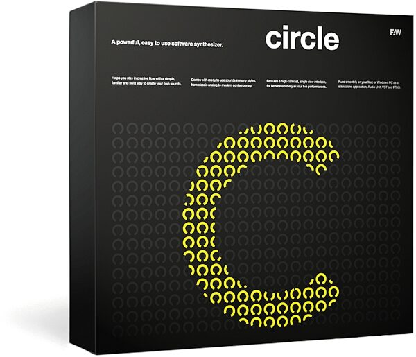 Future Audio Workshop Circle Software Synthesizer (Mac and Windows), Box View