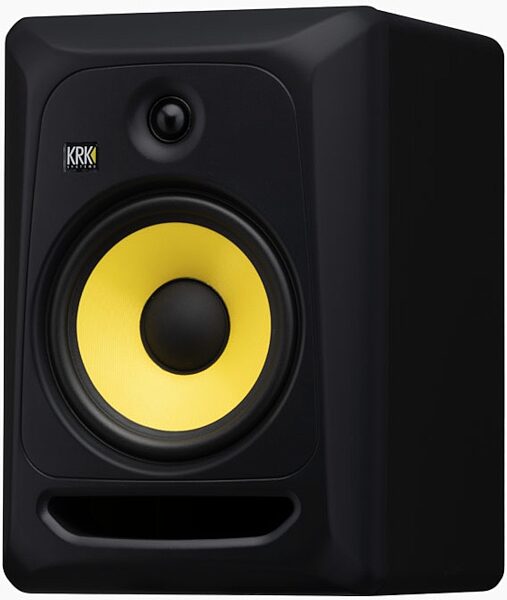 KRK Classic 8 Professional Active 2-Way Studio Monitor, 8 inch, Angled Front