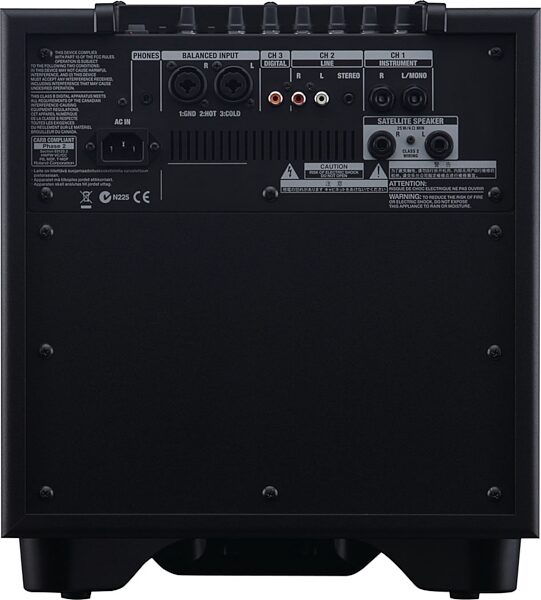 Roland CM-110 Cube Monitor Speaker System, Subwoofer Back